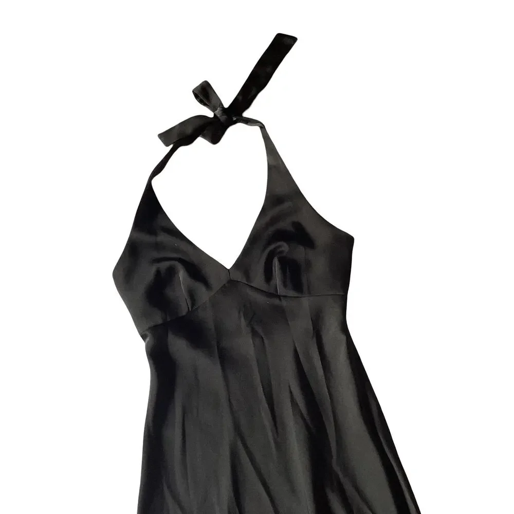 BCBG MAXAZRIA Long Halter Dress - Picture 7 of 14